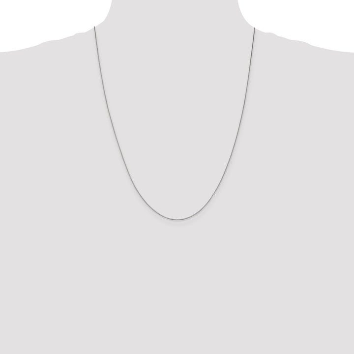 Gold 0.7mm Box Chain, 24"