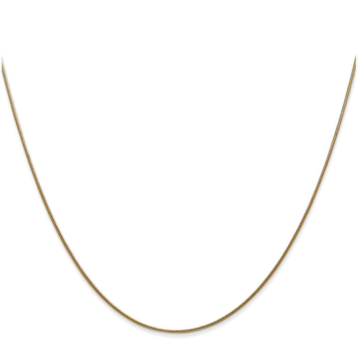 Gold 0.8mm Snake Chain, 18"