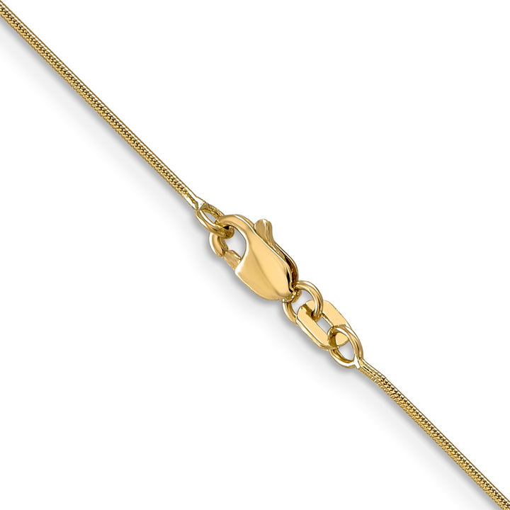 Gold 0.8mm Snake Chain, 18"