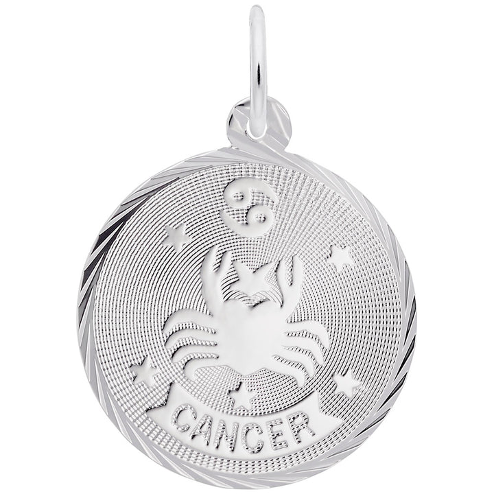 Cancer Constellation Disc Charm