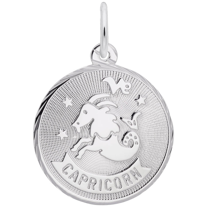 Capricorn Constellation Disc Charm