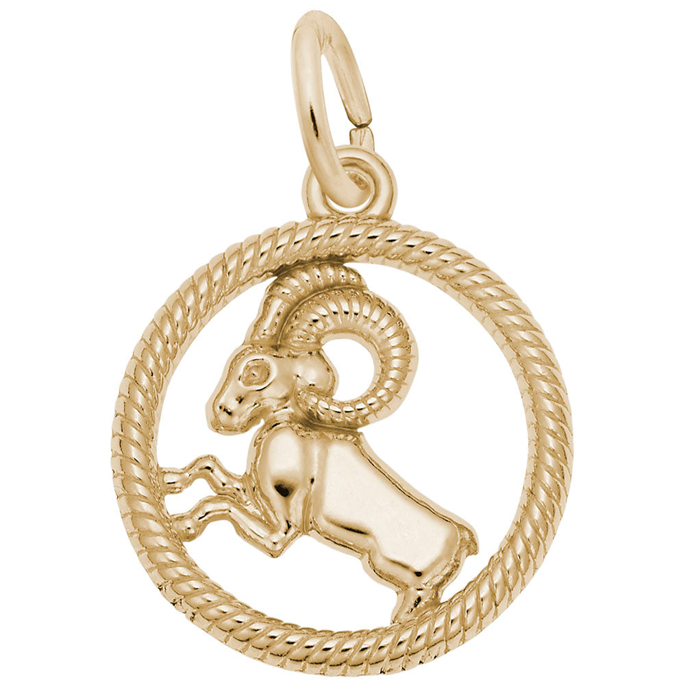 Aries Zodiac Charm - View 1