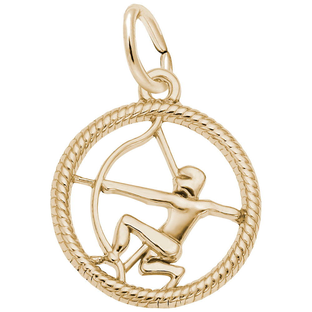 Sagittarius Archer Charm - View 1
