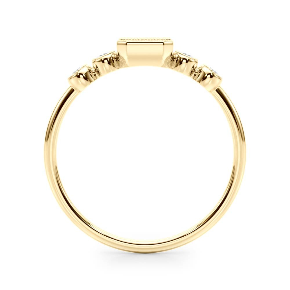 5-Stone Emerald Cut & Round Fashion Ring - Fashion Ring - Design Jewellers Edmonton