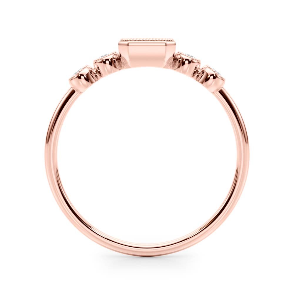 5-Stone Emerald Cut & Round Fashion Ring - Fashion Ring - Design Jewellers Edmonton