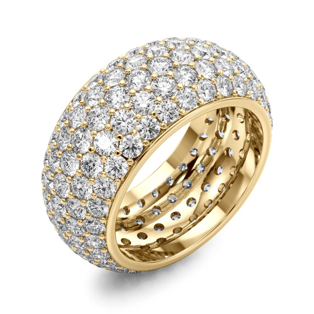 5.00CT 5 Row Eternity Band - Eternity Band - Design Jewellers Edmonton