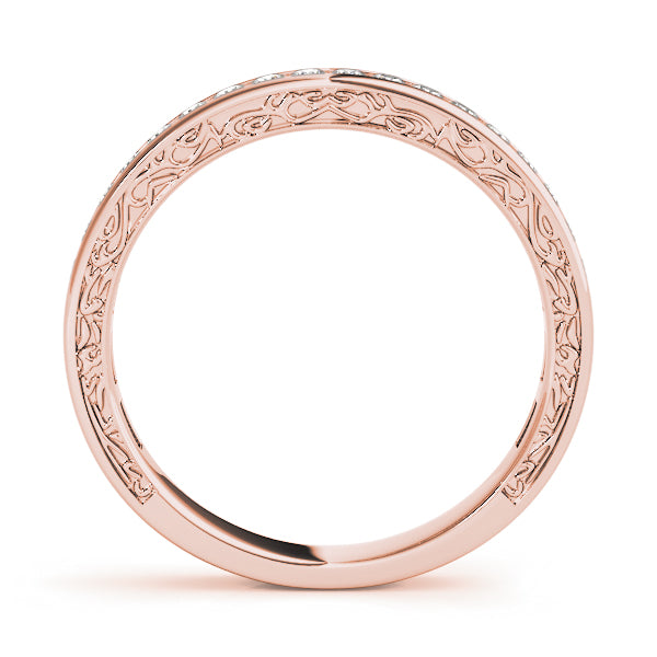 0.50CTW 14K Round Brilliant Cut Channel Set Diamond Band