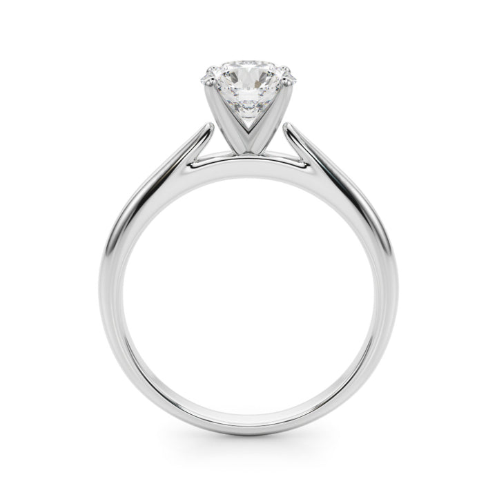 1.00CT 14K Classic Traditional Diamond Solitaire Engagement Ring