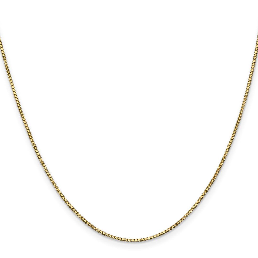 Gold 1mm Box Chain, 24