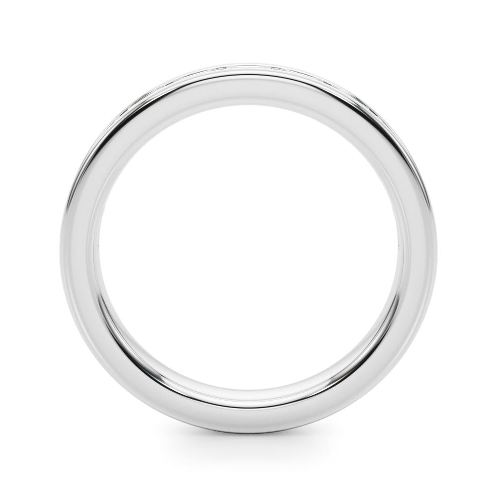 14K Gold Baguette Cut Channel Set Diamond Band