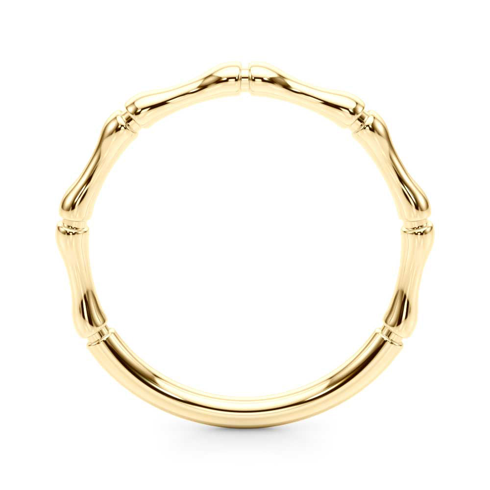 14K Gold Ring with Solid Fancy Design