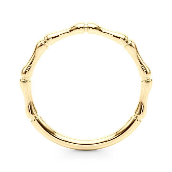 14K Gold Ring with Solid Fancy Design