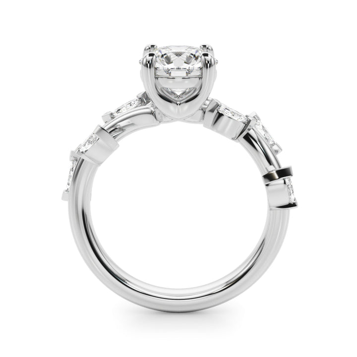 1.00CT 14K Marquise Vine Engagement Ring