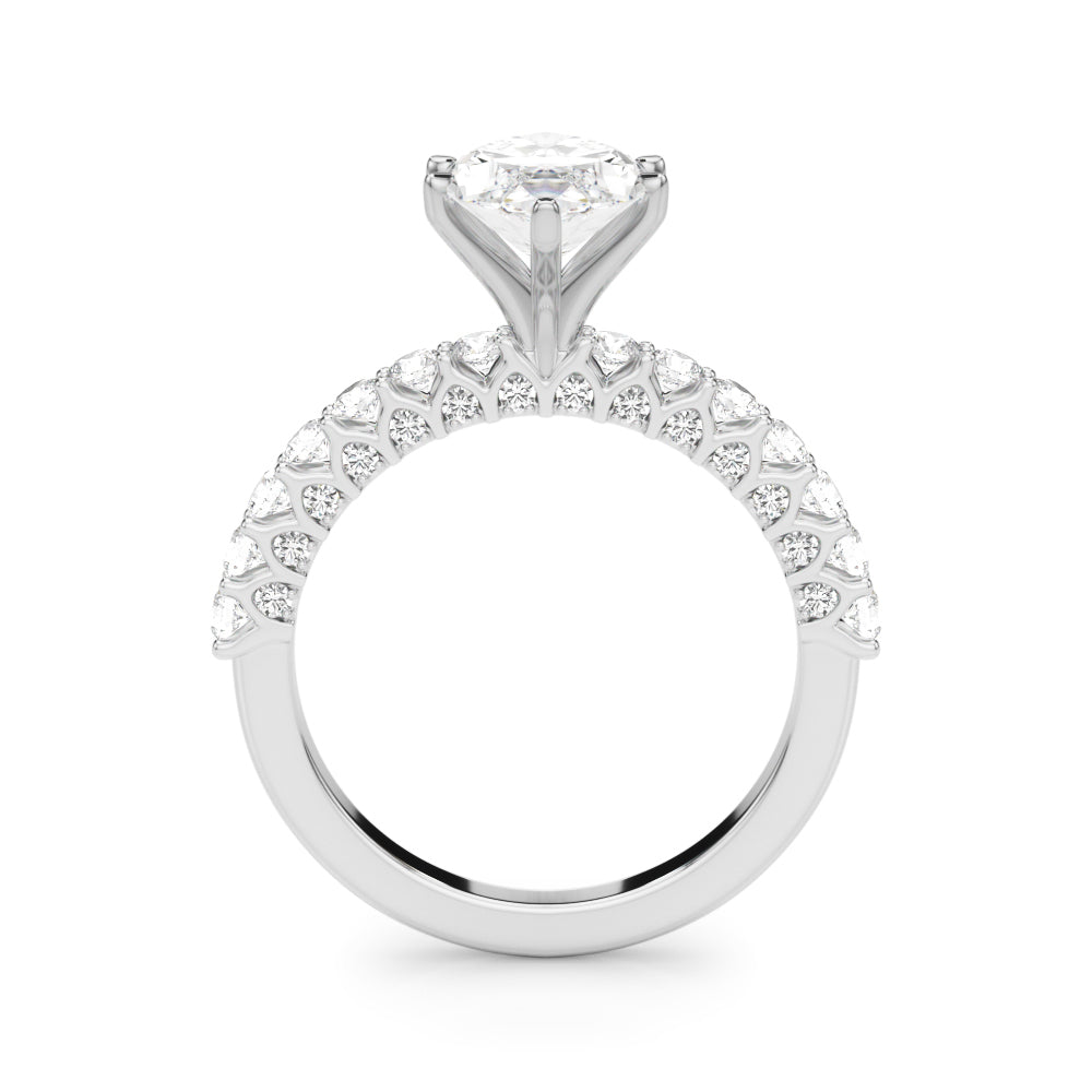 1.00CT 14K  Marquise Cut Diamond Ring Design - View 1