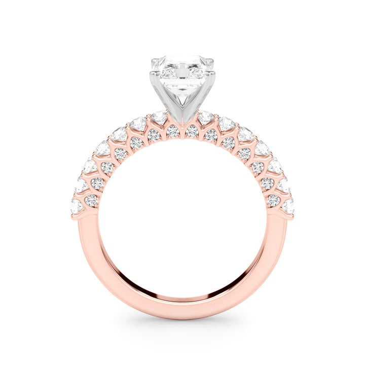 2.00CT 14K  Radiant Cut Diamond Ring Design - View 5