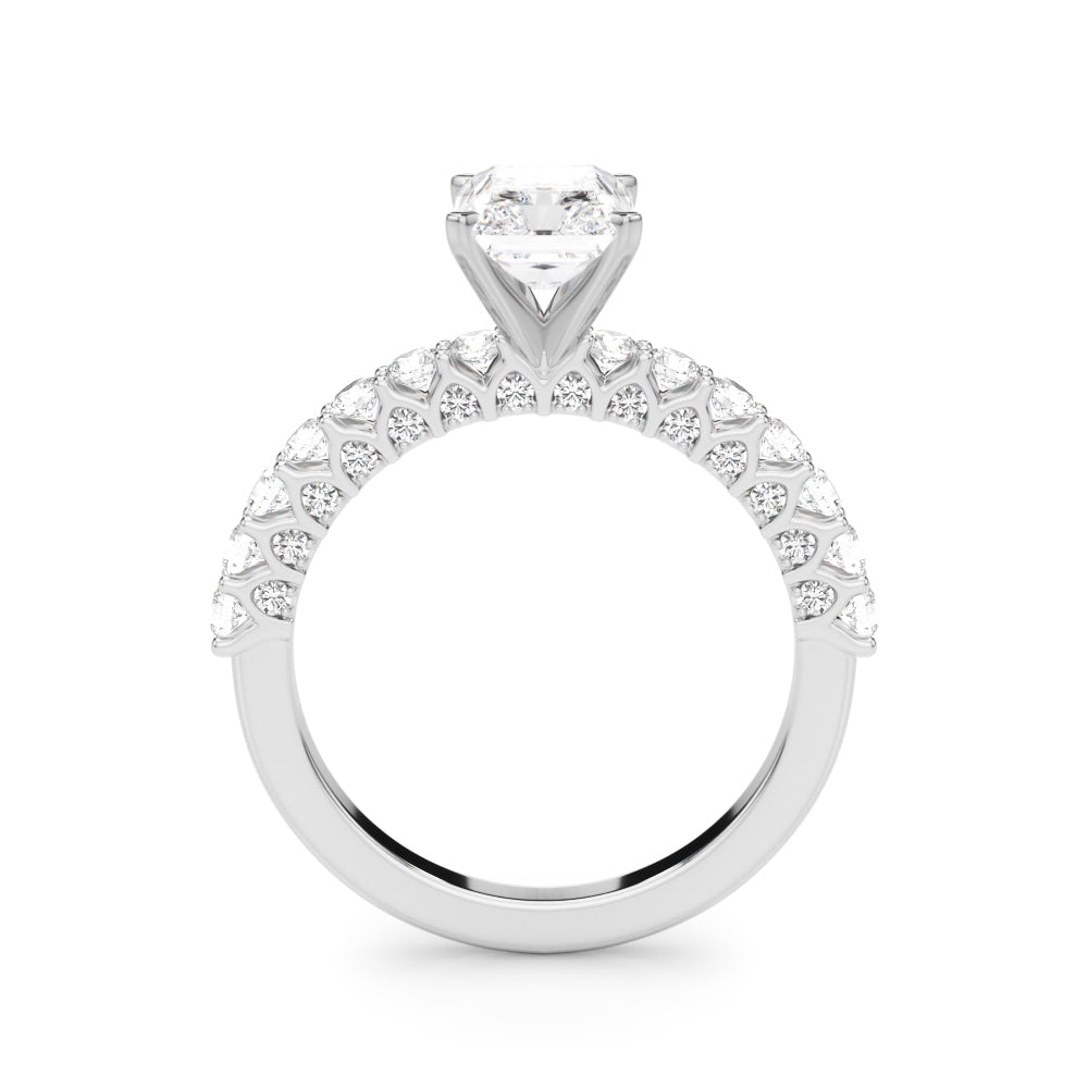 2.00CT 14K  Radiant Cut Diamond Ring Design - View 1