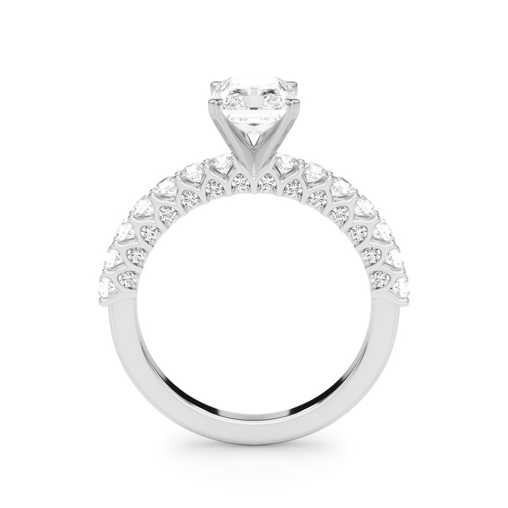 2.00CT 14K  Radiant Cut Diamond Ring Design - View 1