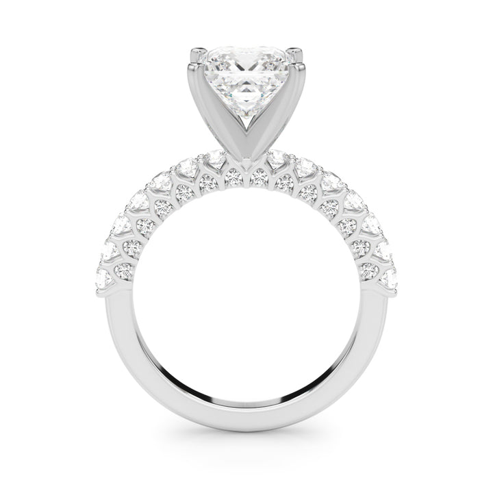 2.00CT 14K  Princess Cut Diamond Ring Design - View 1