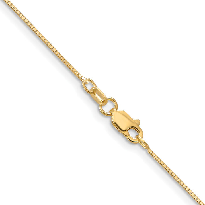 Gold 0.7mm Box Chain, 18"