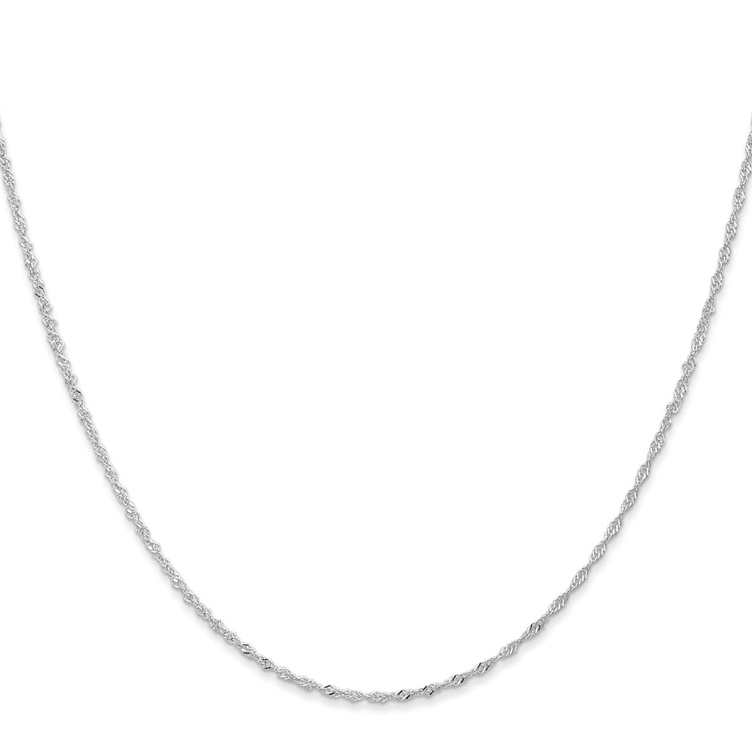 Gold 1mm Singapore Chain, 24