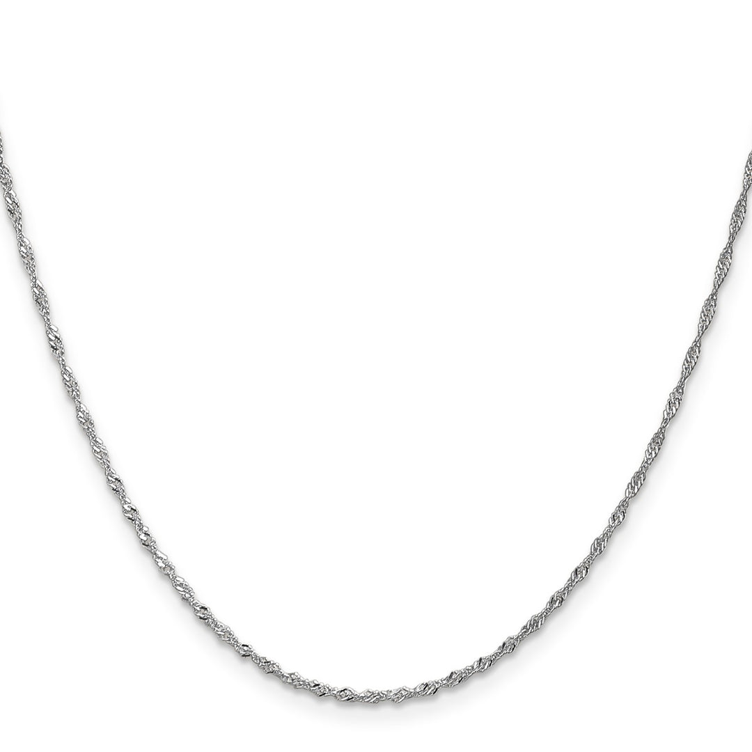 Gold 1.3mm Singapore Chain, 18