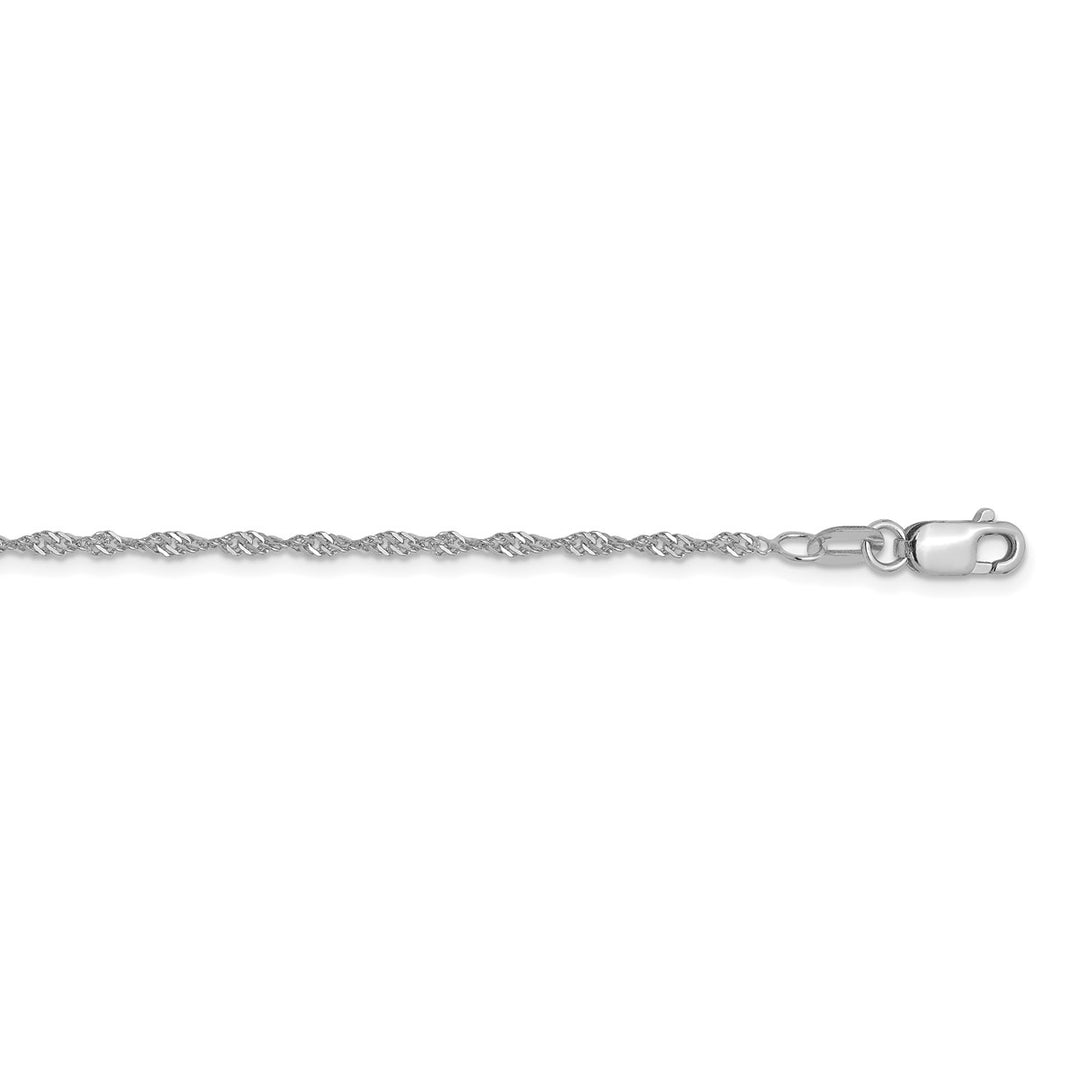 Gold 1.3mm Singapore Chain, 18