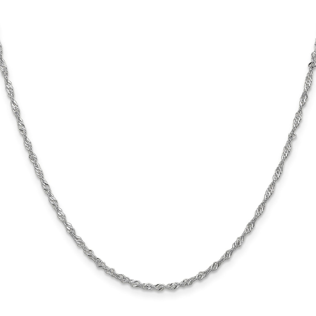 Gold 1.7mm Singapore Chain, 16
