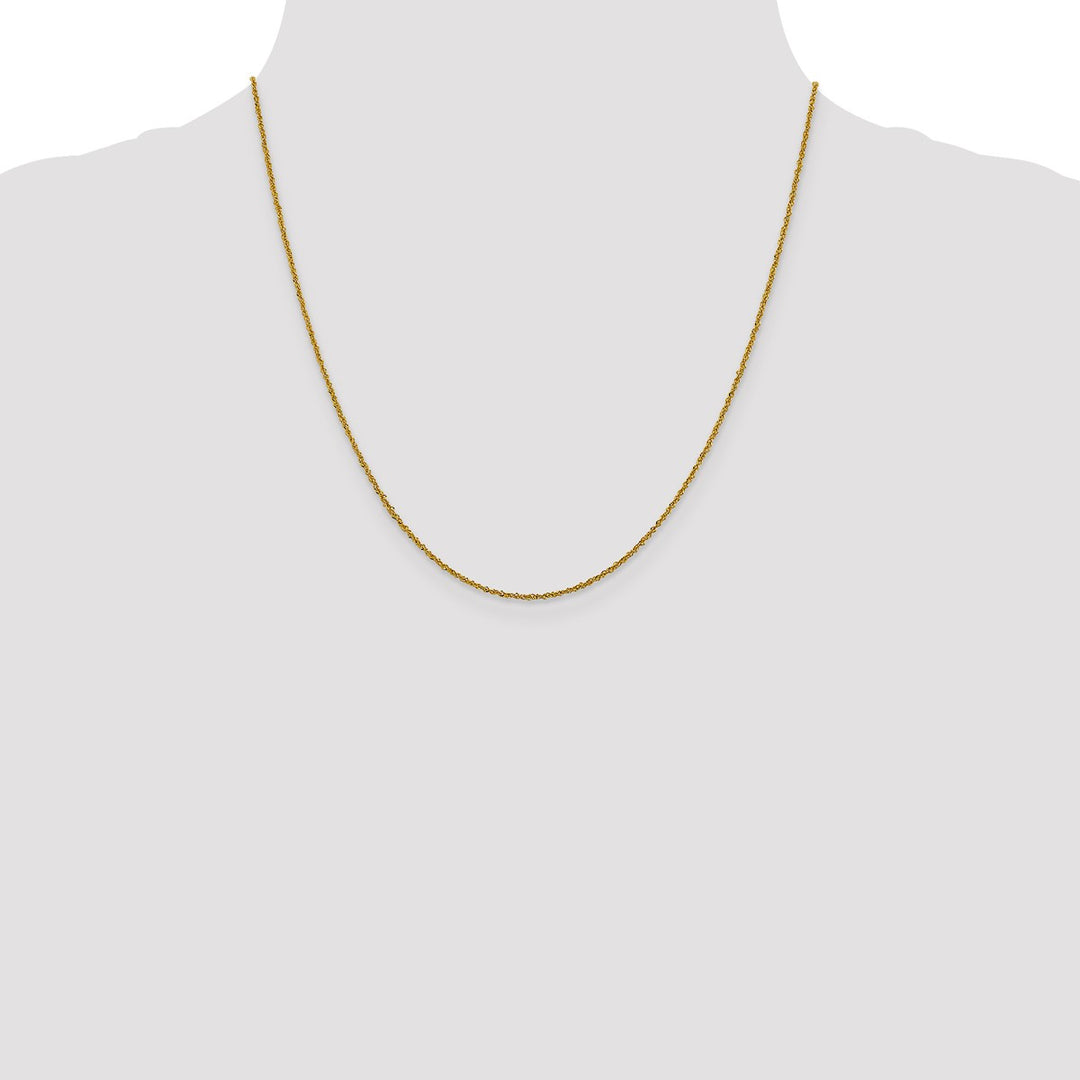 Gold 1mm Singapore Chain, 20