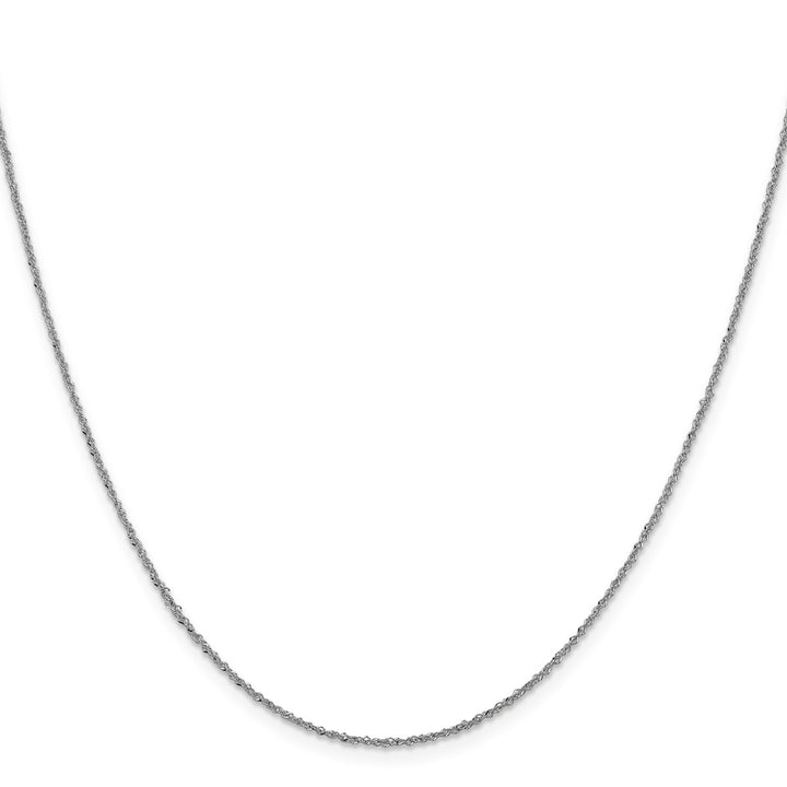 Gold 1mm Singapore Chain, 16"
