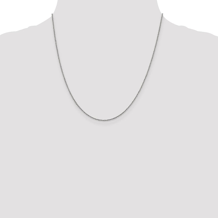 Gold 1mm Singapore Chain, 20"