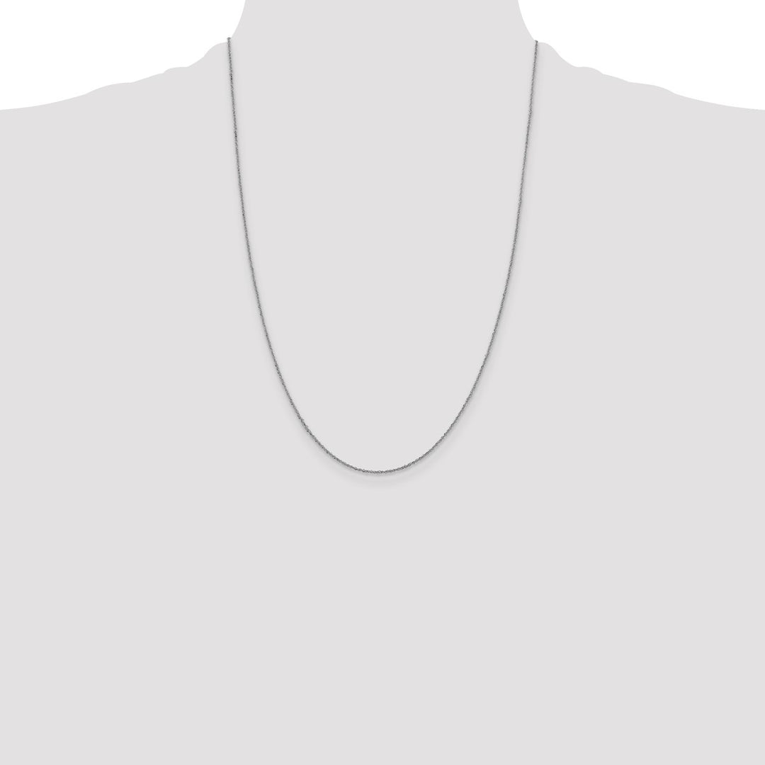 Gold 1mm Singapore Chain, 24
