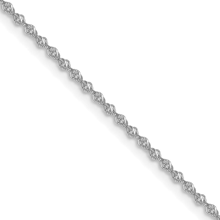 Gold 1mm Singapore Chain, 24"
