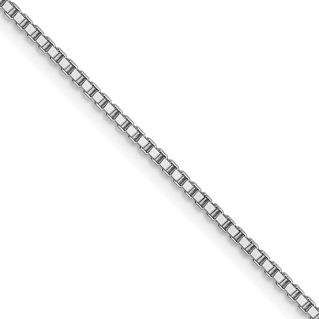 Gold 1mm Box Chain, 24"