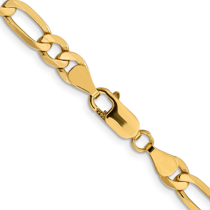 Gold 6.25mm Figaro Chain, 20"