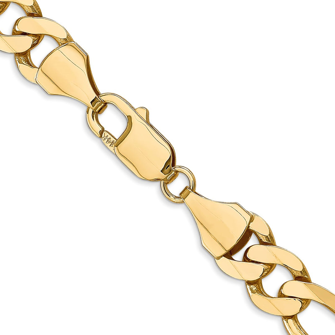 Gold 8.75mm Figaro Chain, 20