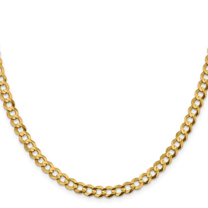 Gold 5.9mm Cuban Chain, 26"