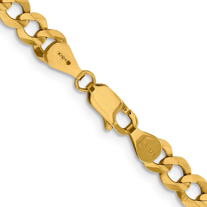Gold 5.9mm Cuban Chain, 26"
