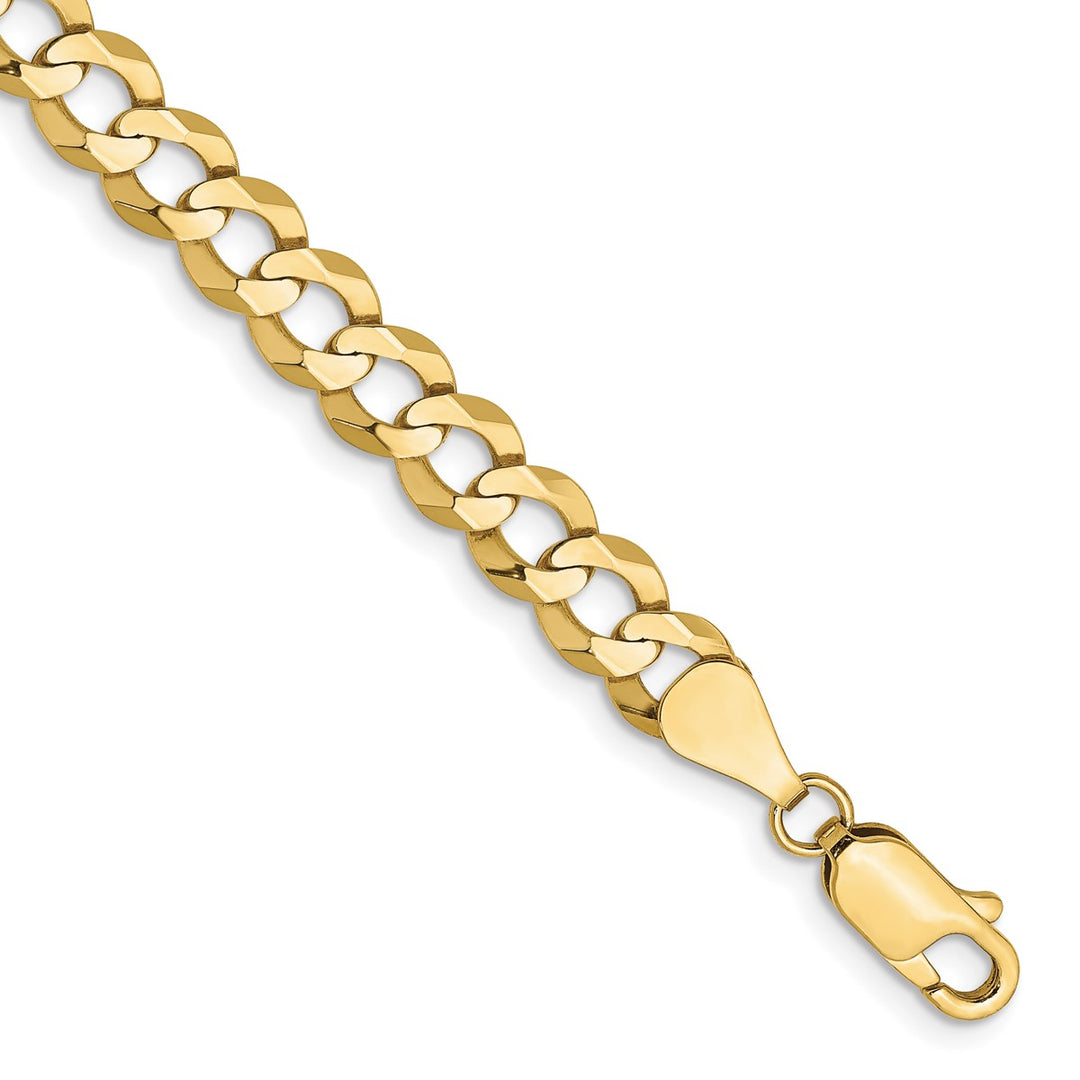 Gold 5.9mm Cuban Chain, 7"