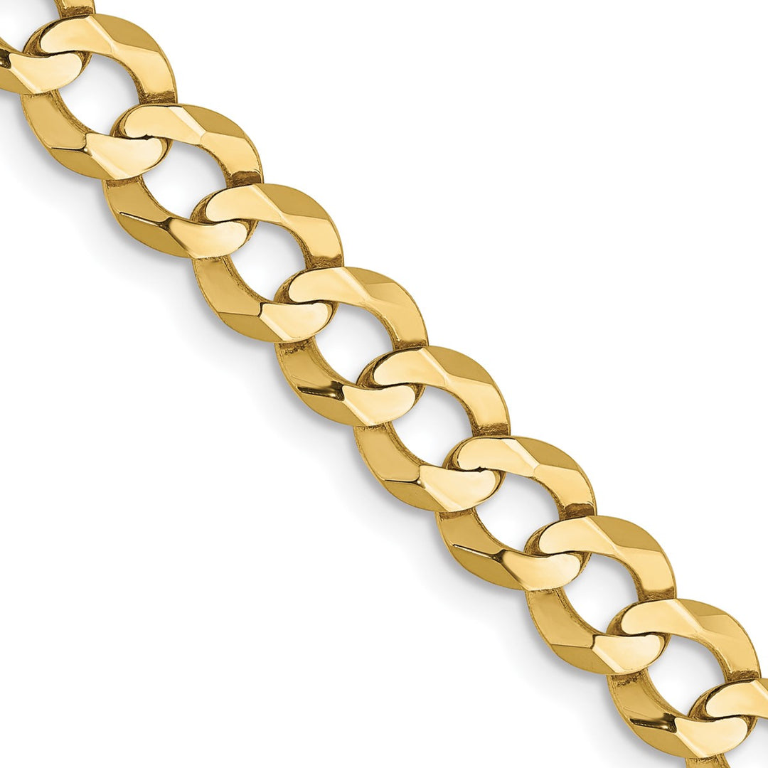 Gold 5.9mm Cuban Chain, 26"