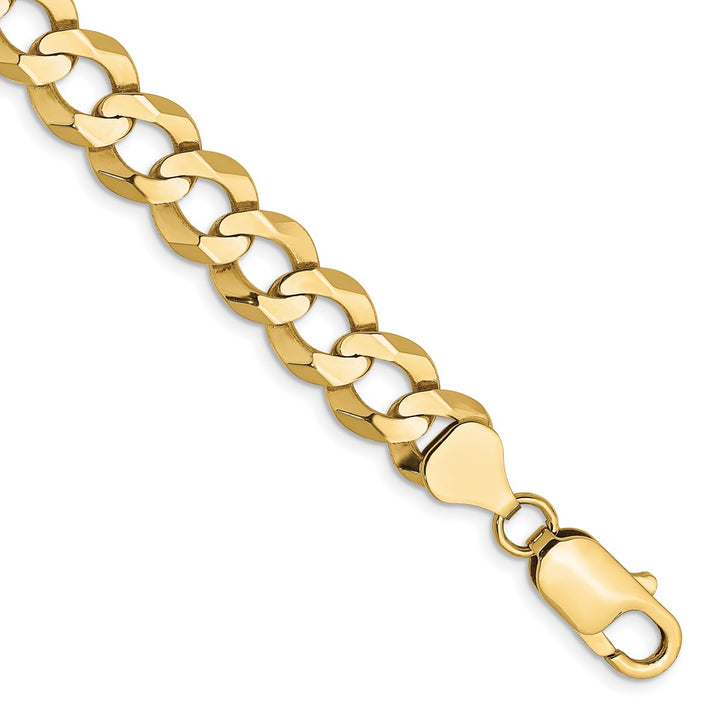Gold 8.3mm Cuban Chain, 8"