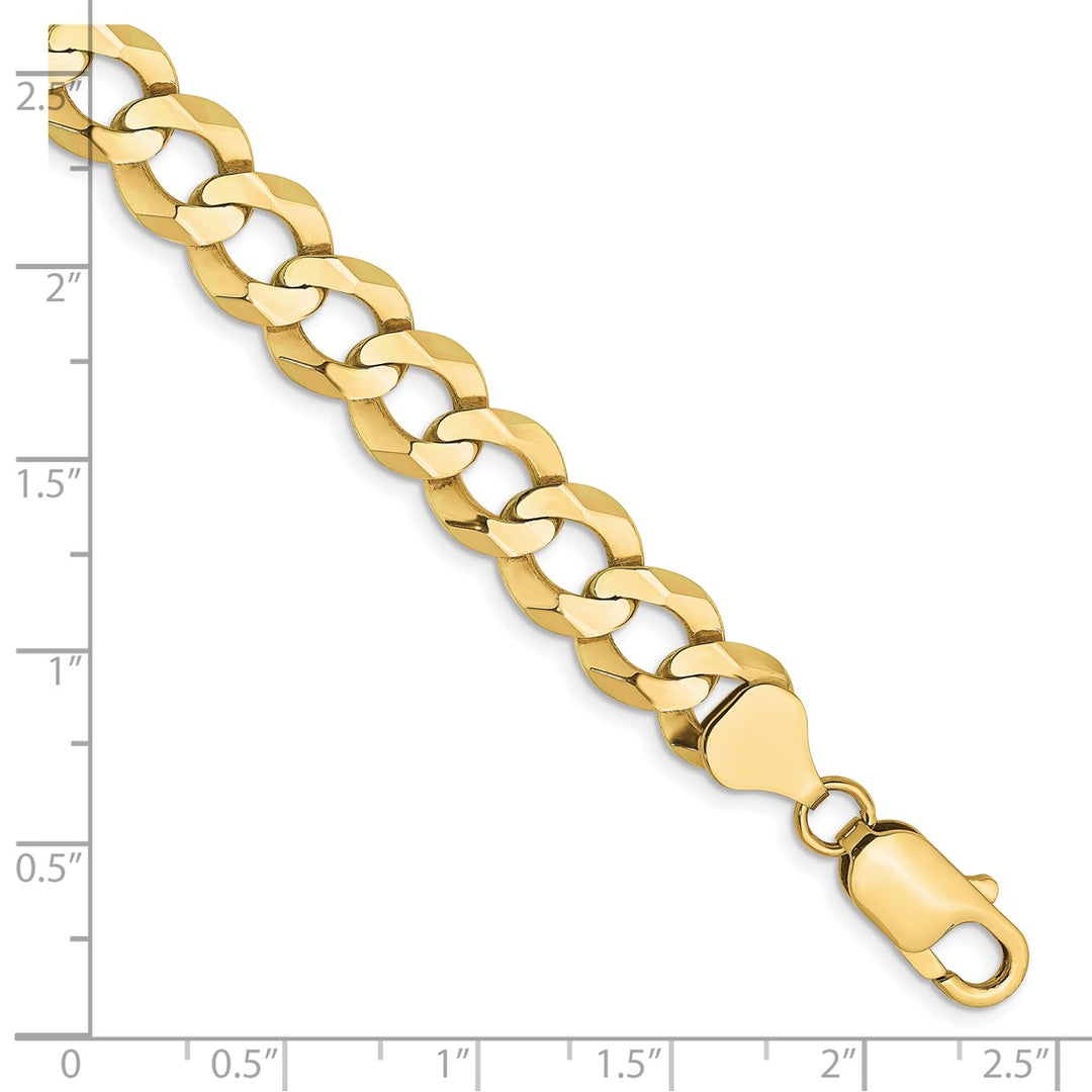 Gold 9.4mm Cuban Chain, 8