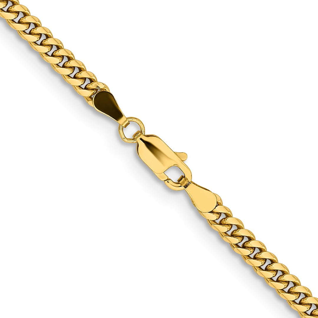 Gold 3.5mm Cuban Chain, 20