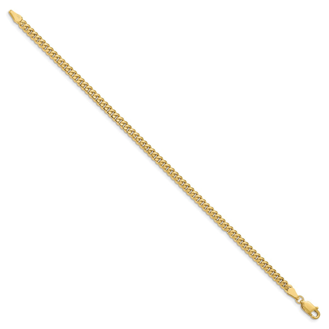 Gold 3.5mm Cuban Chain, 7