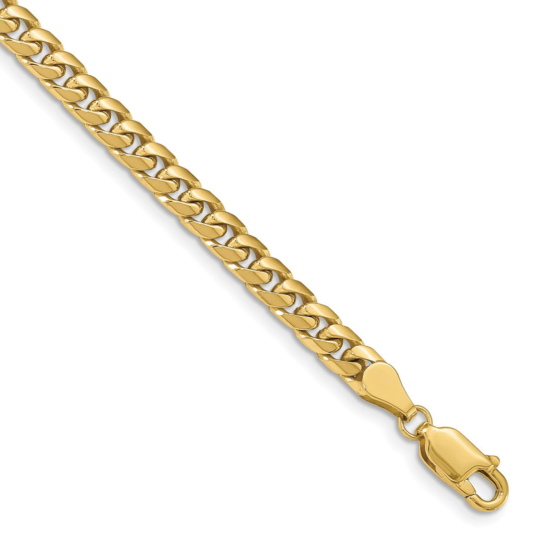 Gold 4.5mm Cuban Chain, 8"