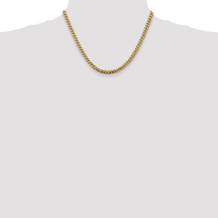 Gold 5mm Cuban Chain, 18"