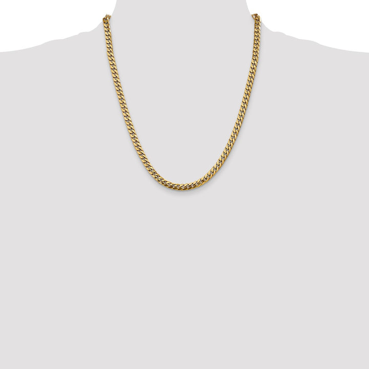 Gold 5mm Cuban Chain, 22"