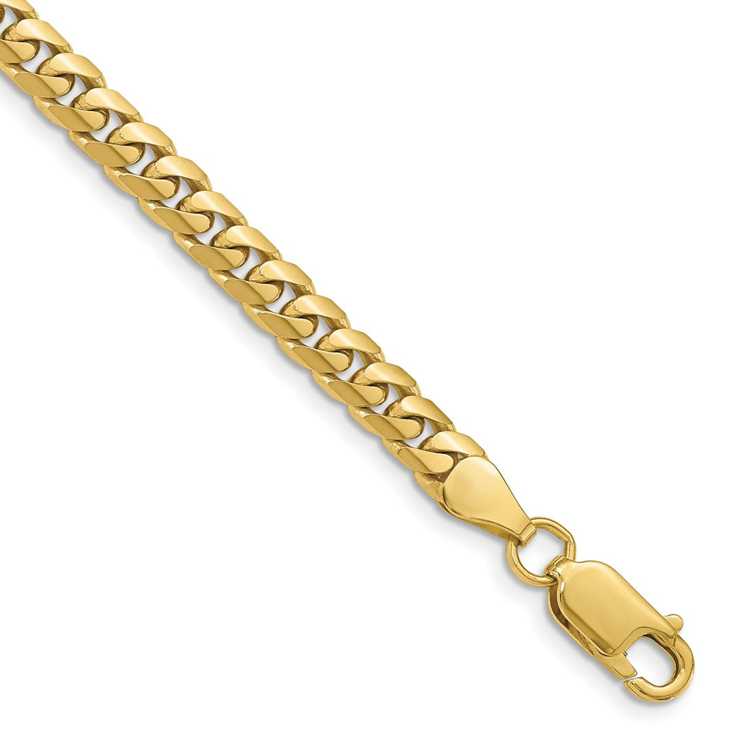 Gold 5mm Cuban Chain, 8"