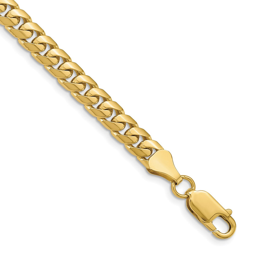 Gold 5.5mm Cuban Chain, 9"
