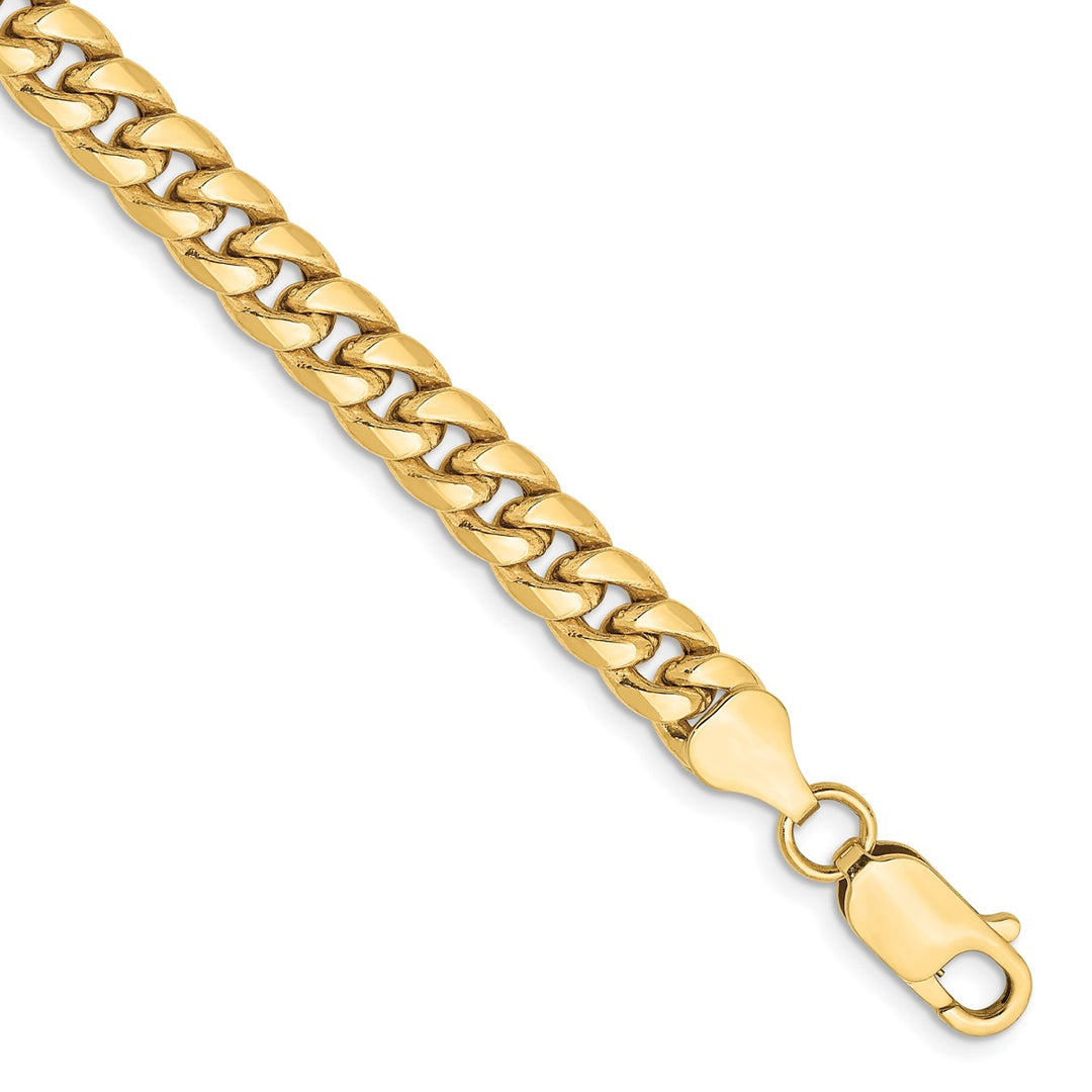 Gold 6mm Cuban Chain, 7"