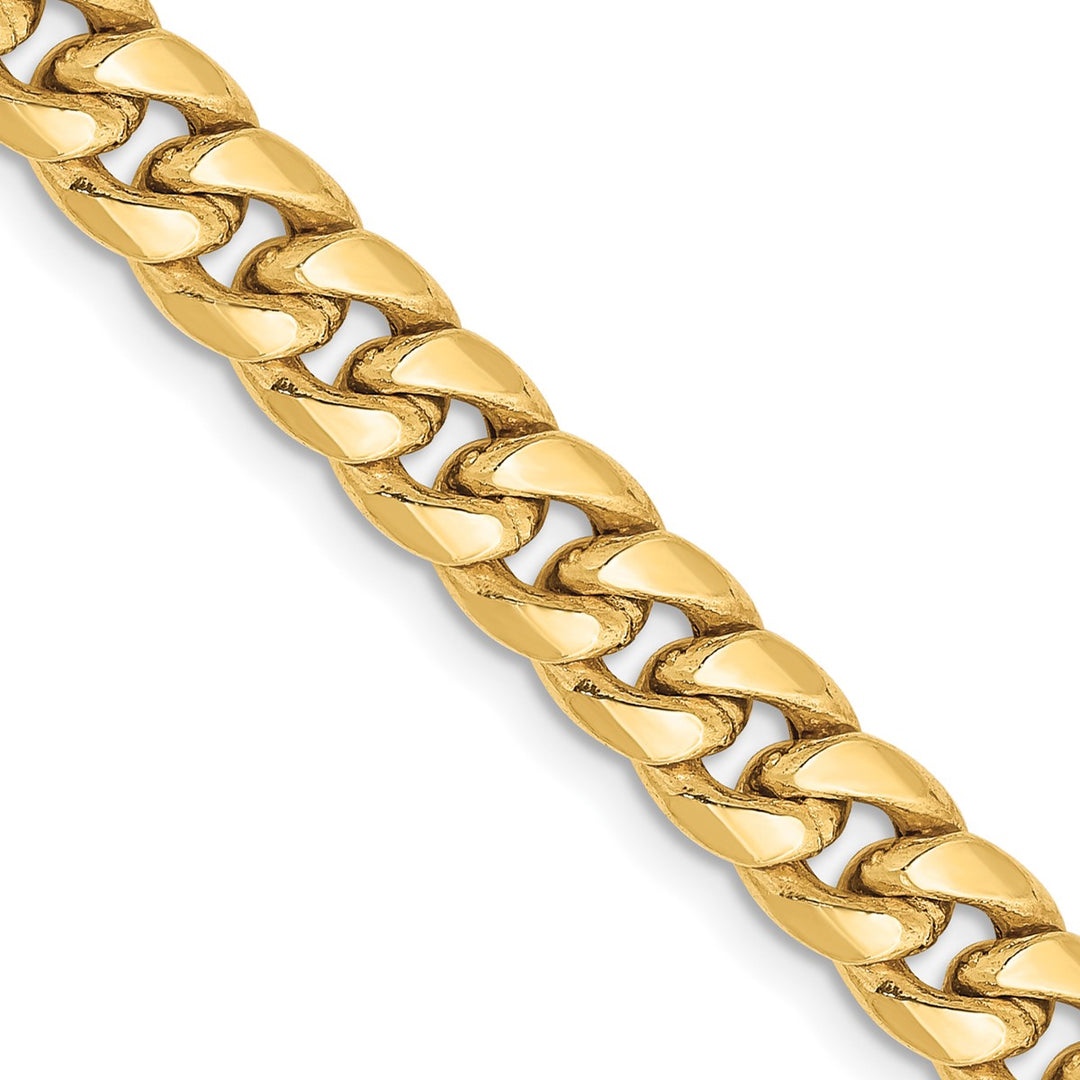Gold 6mm Cuban Chain, 22"